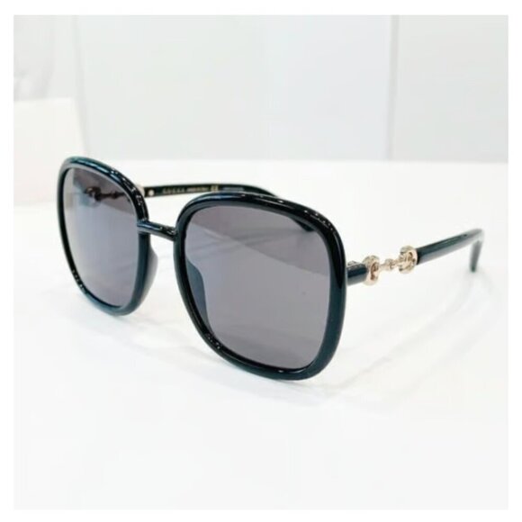 NWT Gucci GG0893S-001 Black Oversized 57mm Sunglasses main image 9